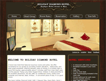 Tablet Screenshot of hanoiholidayhotel.com